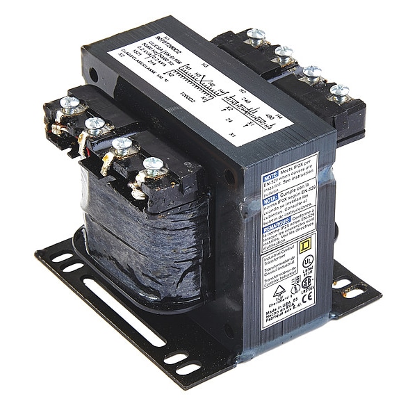 Control Transformer, 25 VA, Not Rated, 120V, 240/480V
