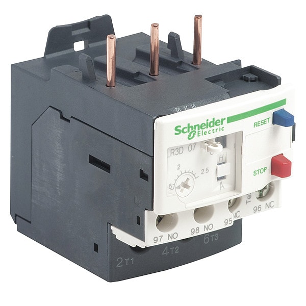 Thermal Overload Relay, 1NC/1NO, 1.6 A Min current, 2.5 A Max current, 690V AC