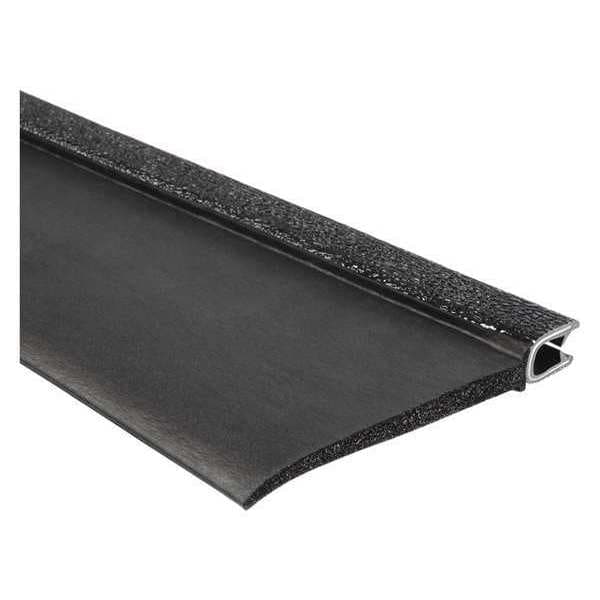 Trim Seal, EPDM, 25 ft Length, 3-11/16" Overall Width, Style: Trim with a Side Flap