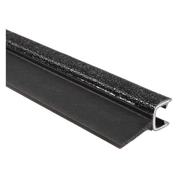 Trim Seal, EPDM, 25 ft Length, 1.593" Overall Width, Style: Trim with a Side Flap