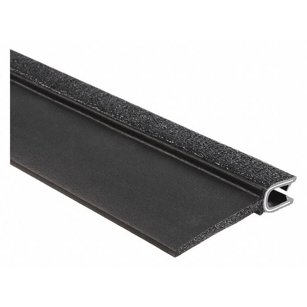 Trim Seal, EPDM, 25 ft Length, 2-7/16" Overall Width, Style: Trim with a Side Flap