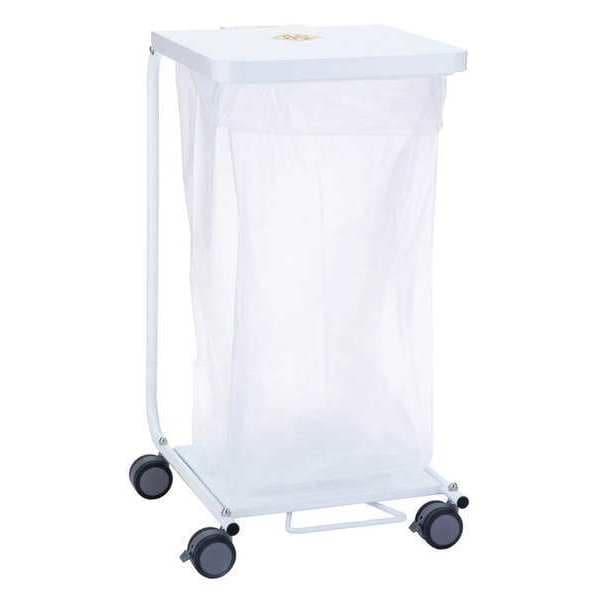 Collection Hamper with Foot Pedal and Quiet Closure Lid