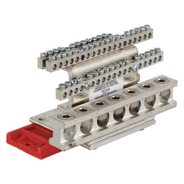 Panelboard accessory, I-Line, assembly kit, solid neutral, 400A, 14 AWG to 350kcmil