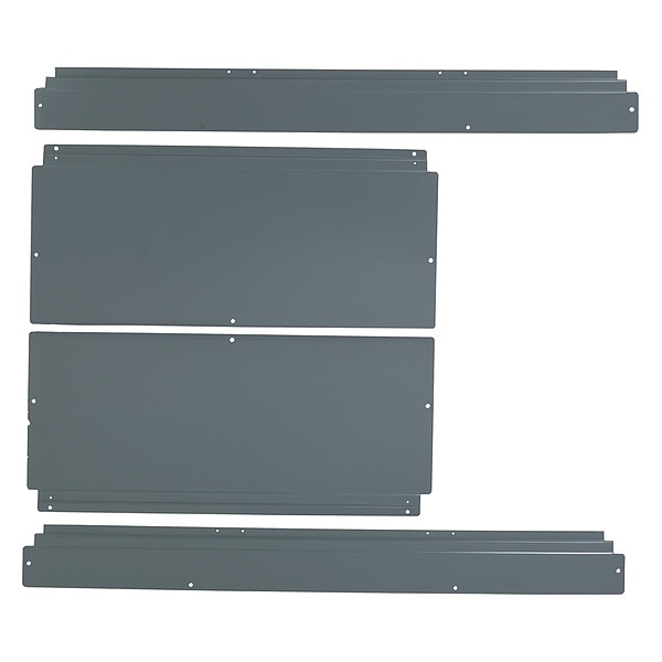 Trim front, I-Line Panelboard, HCJ, surface mount, 4 pcs, 32in W x 73in H