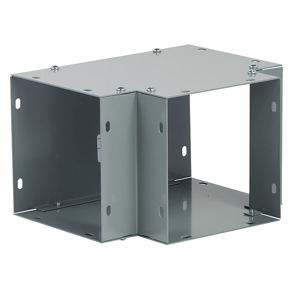 Wireway, Square-Duct, 6 inch by 6 inch, tee, N1 paint, NEMA 1