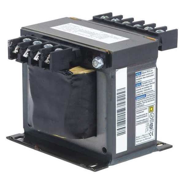 Control Transformer, 350 VA, Not Rated, 24V, 208/240/277/380/480V