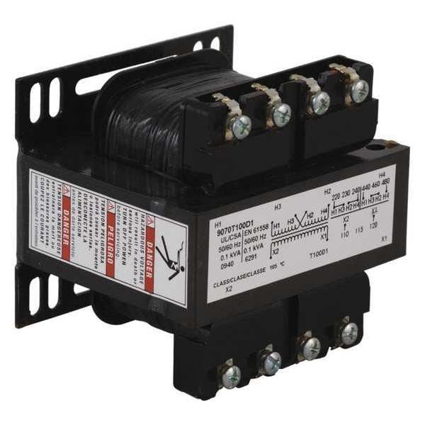 Control Transformer, 100 VA, Not Rated, 120/240V, 240/480V