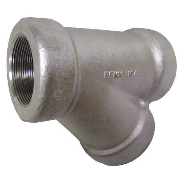 1-1/2" NPT 304 SS 45 Degree Lateral