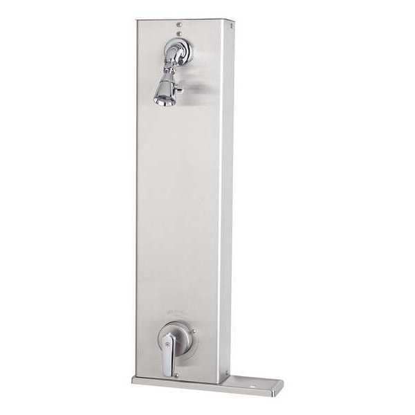 Wall Mounted Exposed Shower, Manual, 0, Wall, Stainless Steel