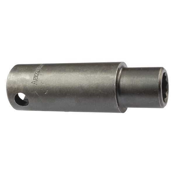 3/8 in Drive Socket Extra Deep Socket, Oiled, Extra Deep, 3/8" Dr., 3/4