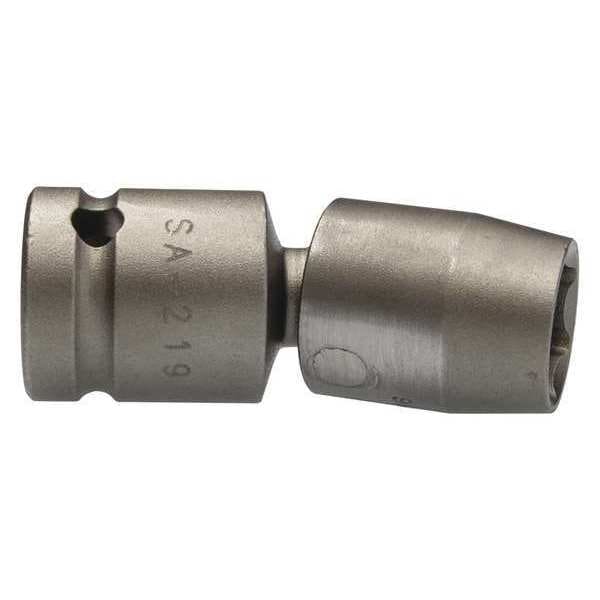1/2 in Drive Impact Flex Socket Standard Socket, Oiled, Impact Flex Std., 1/2" Dr., 1/2