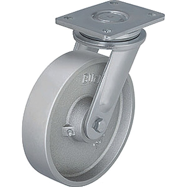 Plate Caster, 1650 lb. Ld Rating, Ball