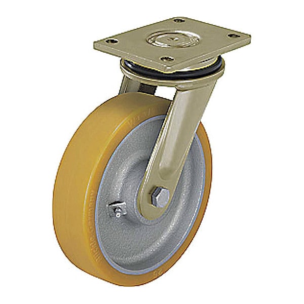 Plate Caster, 3525 lb. Ld Rating, Ball