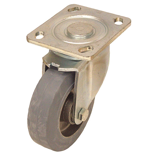 Plate Caster, 550 lb. Ld Rating, Ball