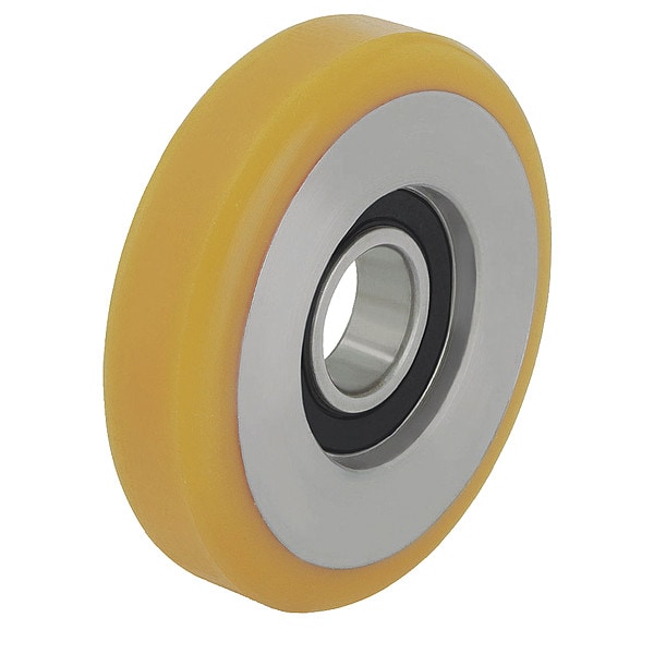 Caster Wheel, 240 lb. Ld Rating, Yl Wheel