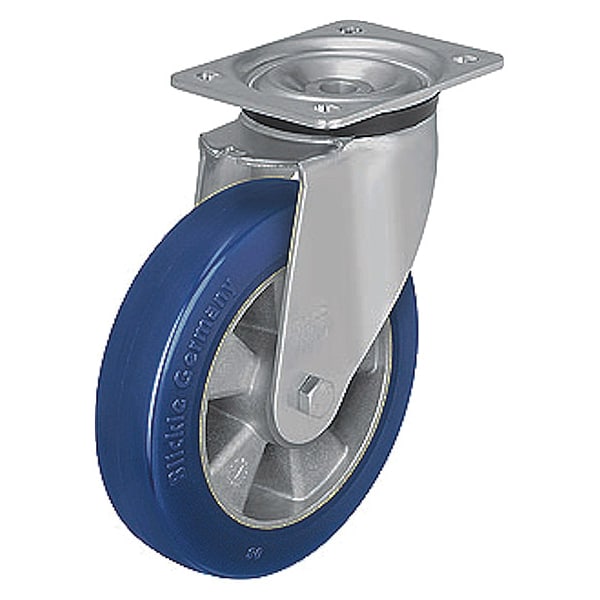 Plate Caster, 770 lb. Ld Rating, Ball