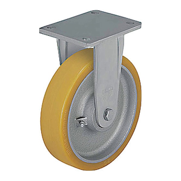 Plate Caster, 2645 lb. Ld Rating, Ball