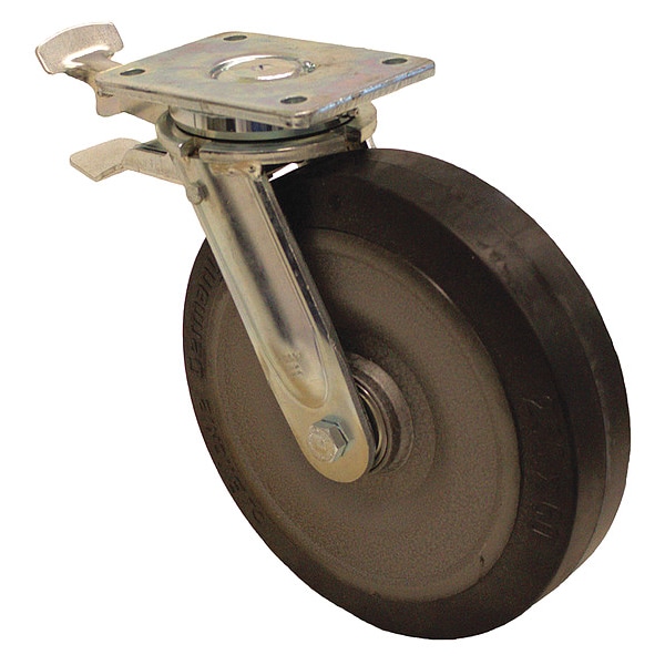 Plate Caster, 1870 lb. Ld Rating, Ball