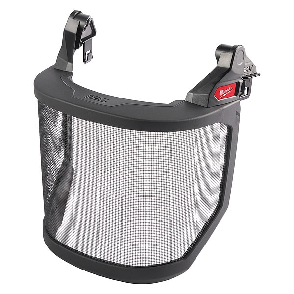 BOLT Full Face Shield - Metal Mesh (Compatible with Milwaukee Safety Helmet ( No Brim))