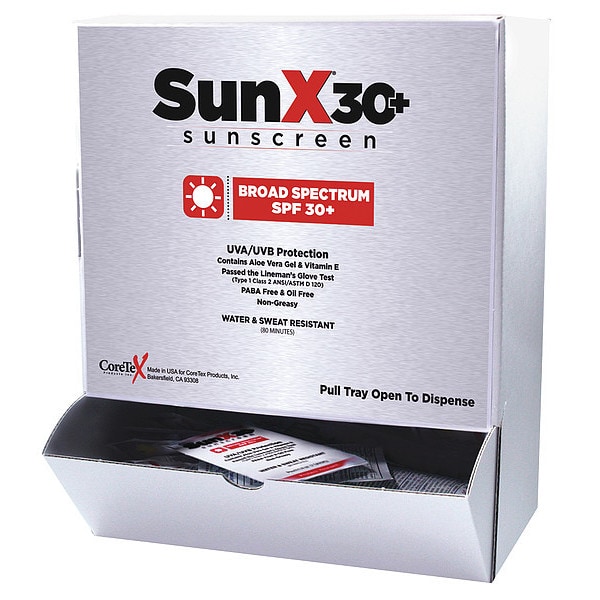 Sunscreen, Cream, Box, Wrapped Packets