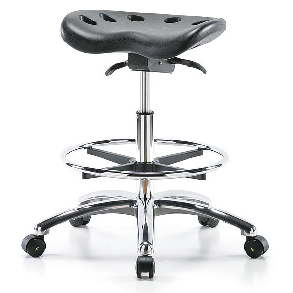 ESD Pneumatic Stool, 300 lb. wt. Cap.