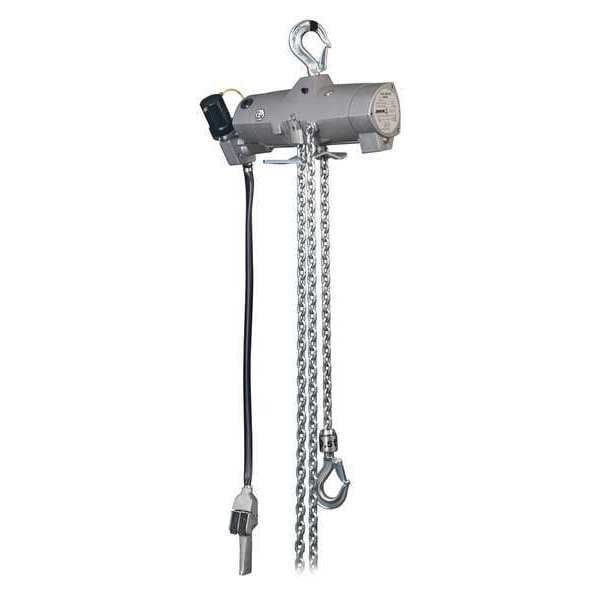 Air Chain Hoist, Pendant, 1000 lb., 15 ft.
