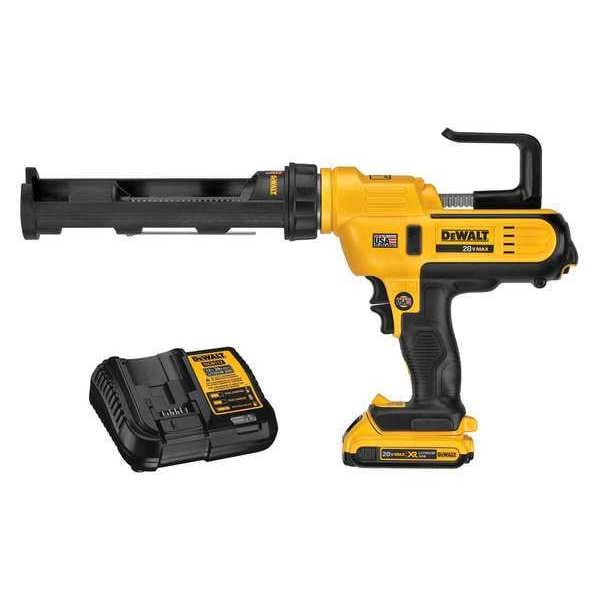 Caulk Gun 20V MAX 10oz, 300ml + Battery