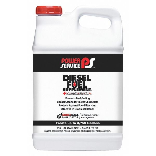 Diesel Fuel Supplement, Amber, 2.5 gal.