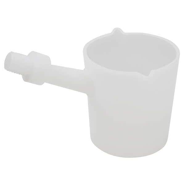 Beaker Dipper, HDPE, Natural White