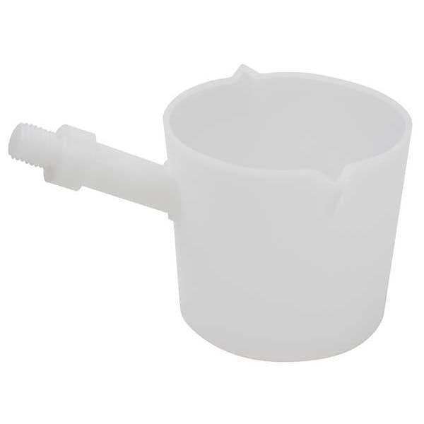 Beaker Dipper, HDPE, Natural White