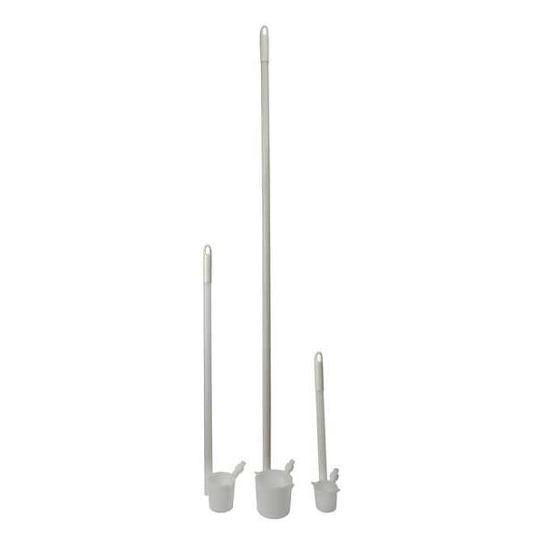Dipper Sampling Kit, HDPE, Natural White