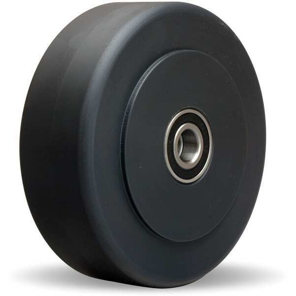 Caster Wheel, Nylon, 6 in., 2300 lb.