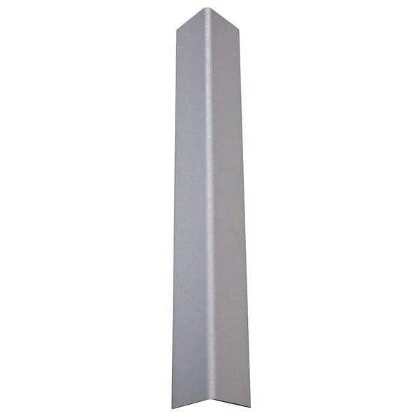 Corner Guard, Textured, Silver Gray, 90 Deg., 1-1/2"W X 96"H