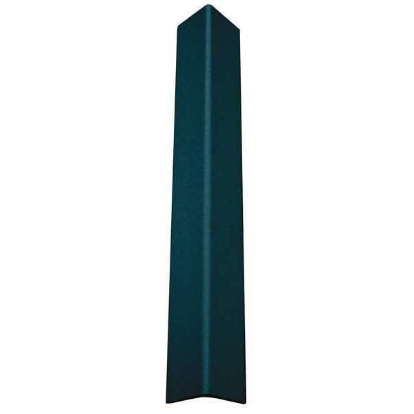 Corner Guard, Textured, Blue, 90 Deg., 1-1/2"W X 48"H