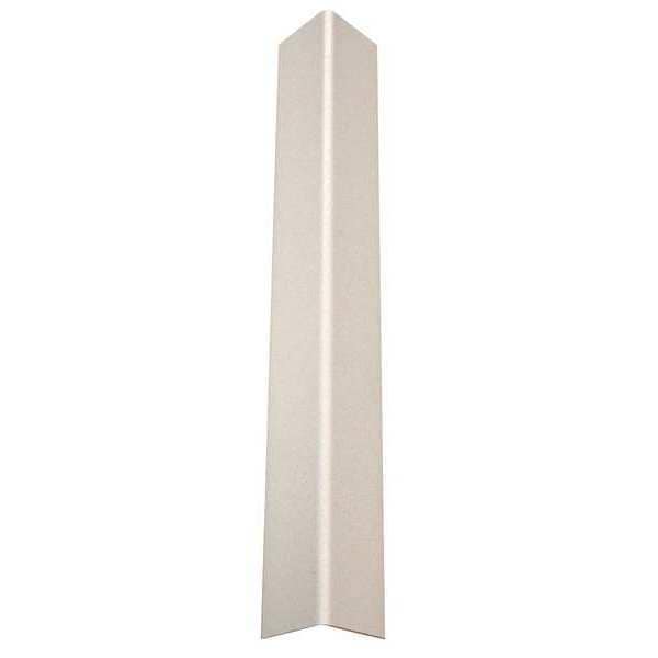 Corner Guard, Textured, Linen White, 90 Deg., 1-1/2"W X 96"H