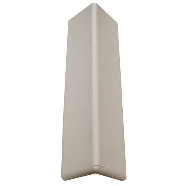 Corner Guard, Textured, Silver Gray, 90 Deg., 3"W X 48"H