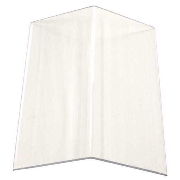Corner Guard, Smooth, Clear, 135 Deg., 2-1/2"W X 48"H