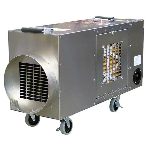 Portable Electric Ducted & Tent Heater, 200/240V AC, 1 Phase, 37,000 BtuH