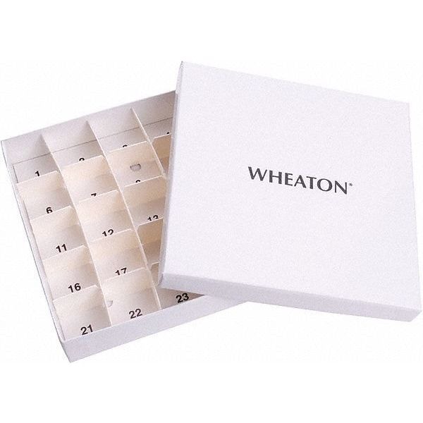 Tissue Storage Box, Cardboard, White, PK15