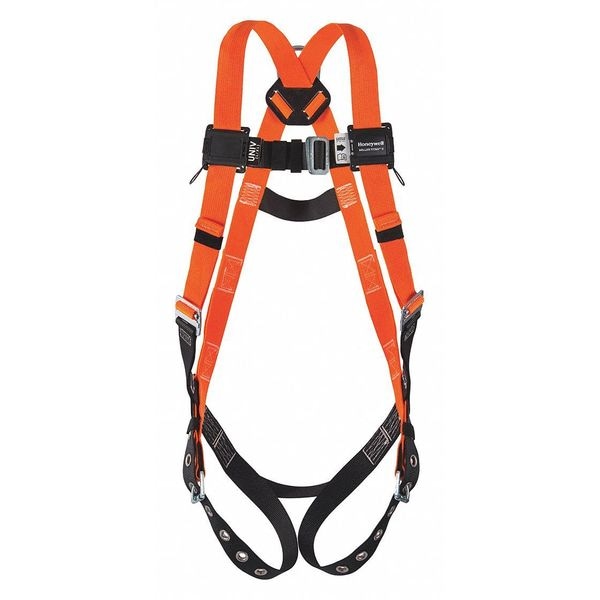 Titan II Full Body Harness, 3XL, 400 lb., Mating Chest/ Tongue Leg Straps, Back D-Ring