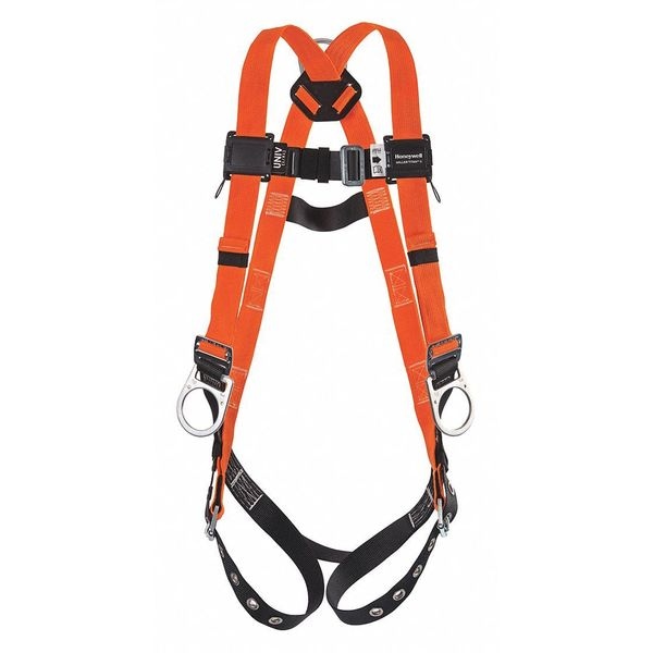 Titan II Full Body Harness, 2XL, 400 lb., Mating Chest/ Tongue Leg Straps, Back, Hips D-Ring