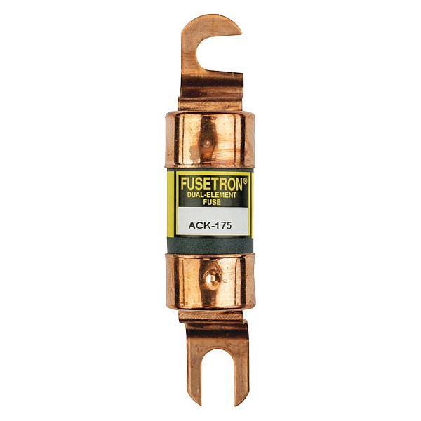 Forklift Limiter Fuse, ACK Series, 175A, Time-Delay, Not Rated, Bolt-On