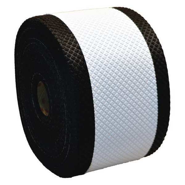 Pavement Marking Tape, Retroreflective Polymer, 50 yd Length, 7 in Width, 1/16 in Height