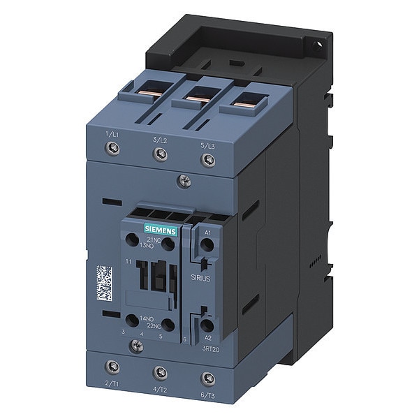 IEC Magnetic Contactor, 1NC/1NO, 208V AC, 3 P, Non-Reversing, Screw