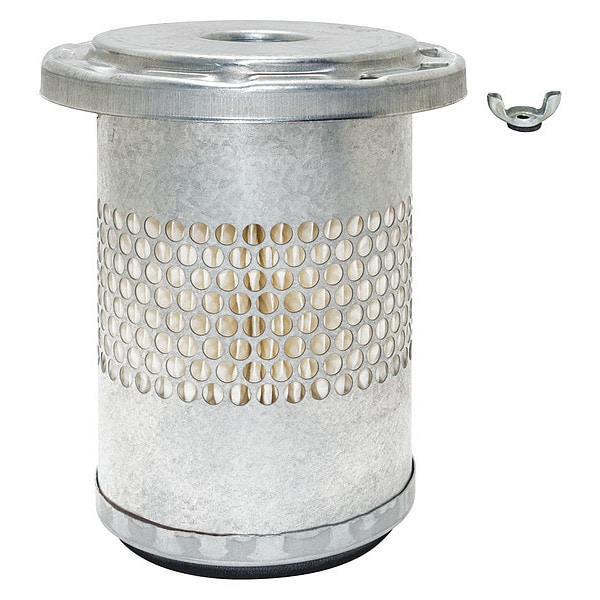 Air Filter, Element Only, Round, 6-1/16" H
