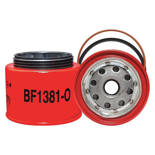 Fuel Filter, Spin-On Design, 2-15/32" L