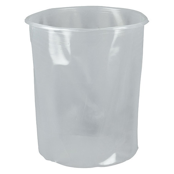 Pail Liner, Natural, 5 gal, LDPE, PK100