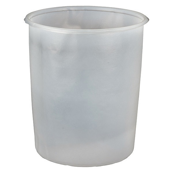 Pail Liner, Natural, 5 gal, HDPE, PK100