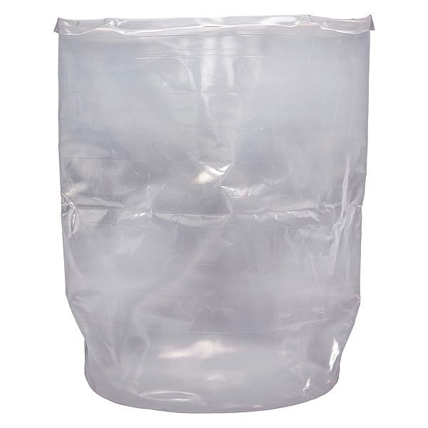 Drum Liner, Natural, 55 gal, LDPE, PK20
