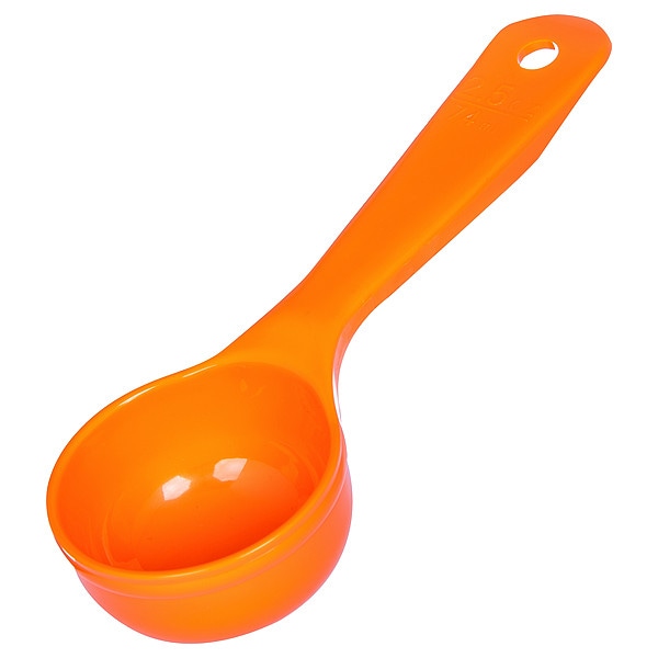 Solid Short Handle, 2.5 oz., Orange, PK12